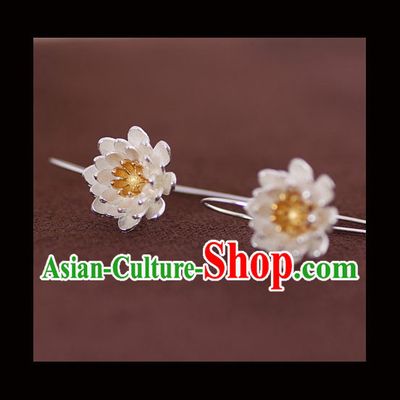 Ancient Chinese Palace Lady Handmade Accessories Earrings
