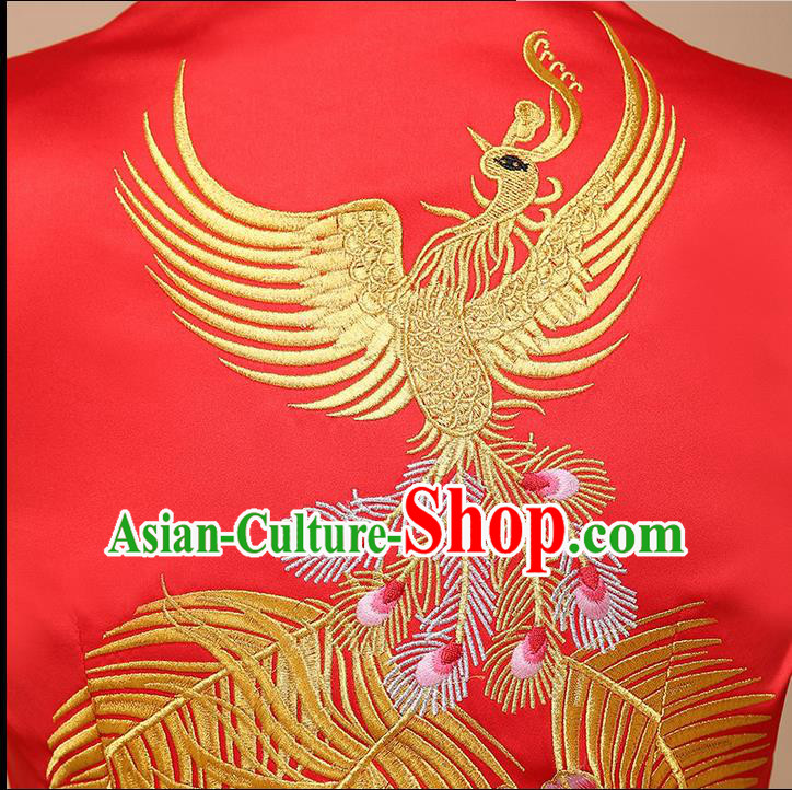 Ancient Chinese Costume Xiuhe Suits Chinese Style Wedding Dress Red Ancient Women Longfeng Dragon And Phoenix Flown Bride Toast Cheongsam Ancient Chinese Costume Xiuhe Suits Chinese Style Wedding Dress Red Ancient Women Longfeng Dragon And Phoenix Flown Bride Toast Cheongsam