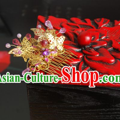 Chinese Ancient Style Hair Jewelry Accessories, Hairpins, Wedding Headwear, Headdress, Hair Fascinators for Women