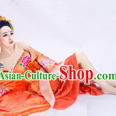 Ancient Chinese Princess Dance Costume, Hanfu, Traditional Dress For Women
