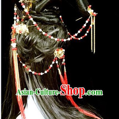 Chinese Traditional Accessories, Chinese Ancient Style Imperial Queen Hair Jewelry Accessories, Hairpins, Headwear, Headdress, Hair Fascinators Set for Women