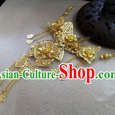 Chinese Imperial Queen Necklace, Empress Necklaces, Wedding Accessories For Women