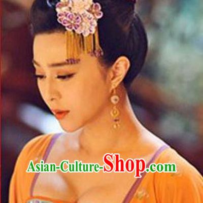 Chinese Ancient Style Hair Jewelry, Tang Dynasty Accessories, Princess Hairpins, Headwear, Headdress, Hair Fascinators for Women
