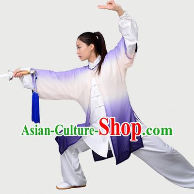 Top Tai Chi Uniforms Kung Fu Costume Martial Arts Kung Fu Training Uniform Gongfu Shaolin Wushu Clothing for Men Women Adults Children