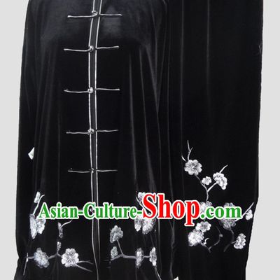 Top Tai Chi Uniforms Kung Fu Costume Martial Arts Kung Fu Training Uniform Gongfu Shaolin Wushu Clothing for Men Women Adults Children