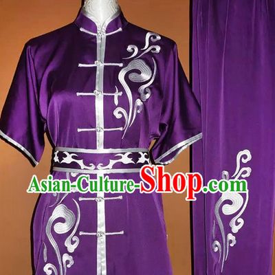 Top Kung Fu Costume Martial Arts Kung Fu Training Uniform Gongfu Shaolin Wushu Clothing for Men Women Adults Children