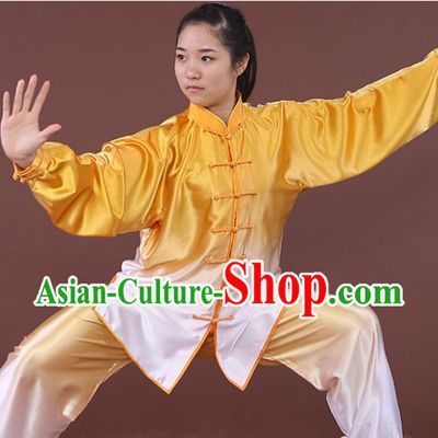 Top Tai Chi Uniforms Kung Fu Costume Martial Arts Kung Fu Training Uniform Gongfu Shaolin Wushu Clothing for Men Women Adults Children