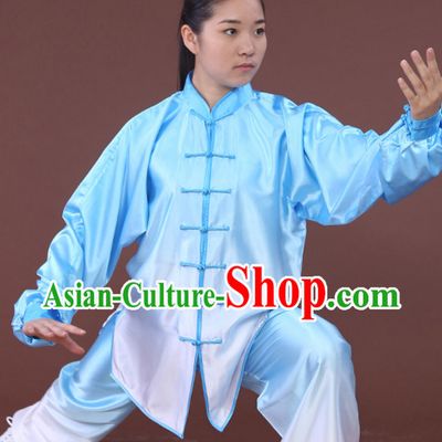 Top Tai Chi Uniforms Kung Fu Costume Martial Arts Kung Fu Training Uniform Gongfu Shaolin Wushu Clothing for Men Women Adults Children