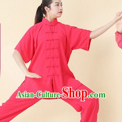 Top Tai Chi Uniforms Kung Fu Costume Martial Arts Kung Fu Training Uniform Gongfu Shaolin Wushu Clothing for Men Women Adults Children