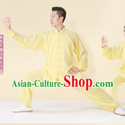 Top Tai Chi Uniforms Kung Fu Costume Martial Arts Kung Fu Training Uniform Gongfu Shaolin Wushu Clothing for Men Women Adults Children