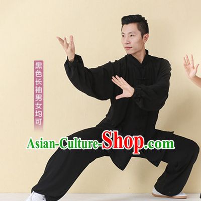 Top Tai Chi Uniforms Kung Fu Costume Martial Arts Kung Fu Training Uniform Gongfu Shaolin Wushu Clothing for Men Women Adults Children