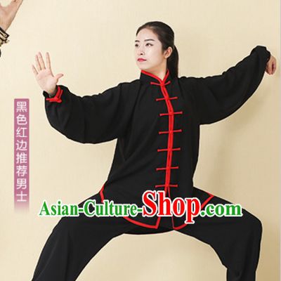 Top Tai Chi Uniforms Kung Fu Costume Martial Arts Kung Fu Training Uniform Gongfu Shaolin Wushu Clothing for Men Women Adults Children