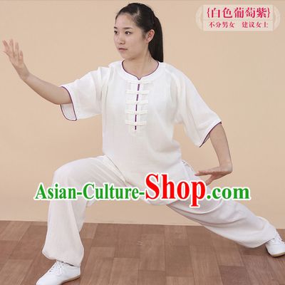Top Tai Chi Uniforms Kung Fu Costume Martial Arts Kung Fu Training Uniform Gongfu Shaolin Wushu Clothing for Men Women Adults Children