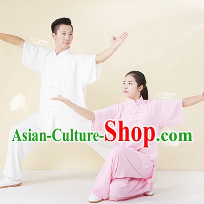 Top Tai Chi Uniforms Kung Fu Costume Martial Arts Kung Fu Training Uniform Gongfu Shaolin Wushu Clothing for Men Women Adults Children