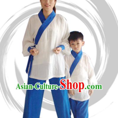 Top Tai Chi Uniforms Taoist Uniform for Men Women Adults Kids