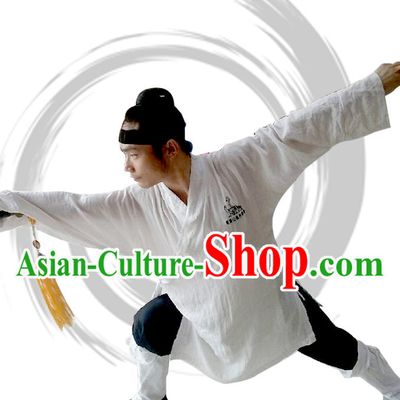 Top Tai Chi Uniforms Taoist Uniform for Men Women Adults Kids