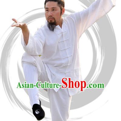 Top Tai Chi Uniforms Taoist Uniform for Men Women Adults Kids