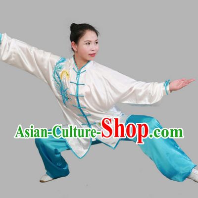 Top Tai Chi Uniforms Kung Fu Uniform Martial Arts Suits Mulan Fan Outfits