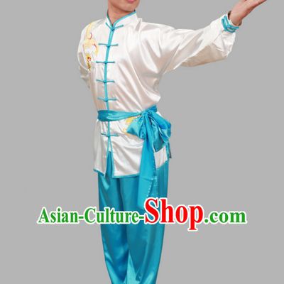 Top Tai Chi Uniforms Kung Fu Uniform Martial Arts Suits Mulan Fan Outfits