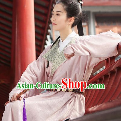Chinese Style Dresses Kimono Dress Tang Dynasty Outfit Complete Set for Men and Women