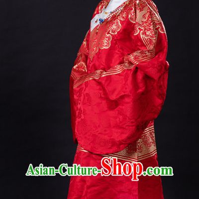 Chinese Style Dresses Kimono Dress Song Dynasty Outfits and Hat Complete Set for Girls