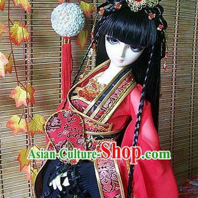 Ancient Chinese Princess Queen Empress Headwear Headpieces Hair Jewelry Set