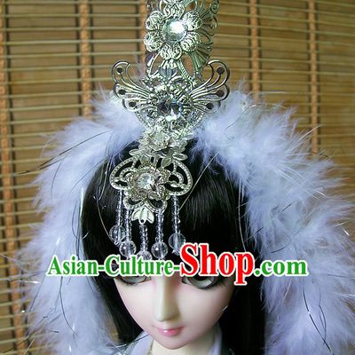 Ancient Chinese Princess Queen Empress Headwear Headpieces Hair Jewelry Set