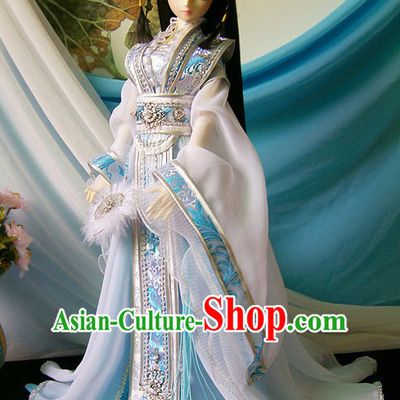 Ancient Chinese Prince Emperor Hanfu Costumes and Headwear Complete Set for Men Boys Adults Kids