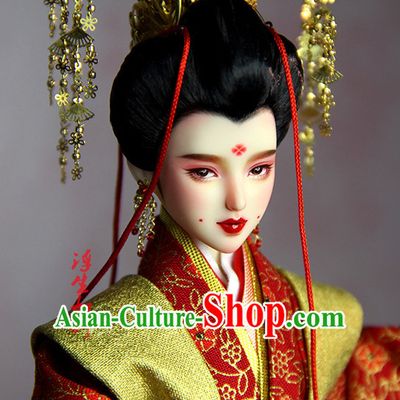 Ancient Chinese Princess Queen Empress Headwear Headpieces Hair Accessories Set