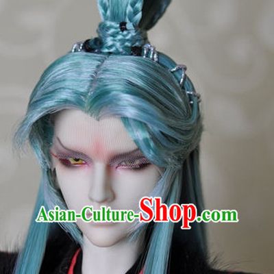 Ancient Chinese Prince Emperor Headwear Headpieces Hair Accessories Crown Coronet Set for Men Boys Adults Kids
