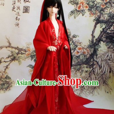 Chinese Style Dresses Chinese Clothing Clothes Han Chinese Costume Hanfu for Men Adults Children