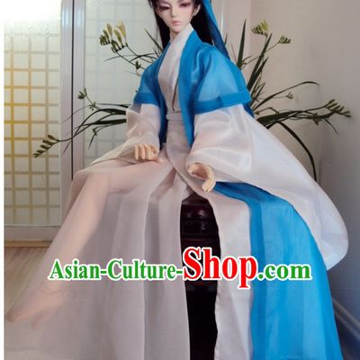 Chinese Style Dresses Chinese Scholar Clothing Clothes Han Chinese Costume Hanfu for Men Adults Children