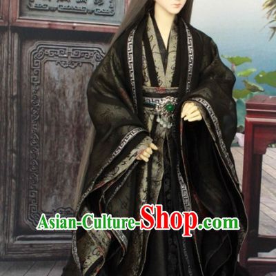 Chinese Style Dresses Chinese Scholar Clothing Clothes Han Chinese Costume Hanfu for Men Adults Children