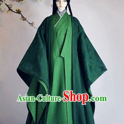 Ancient Chinese Hanfu Garment BJD Costumes for Men Boys Adults Kids