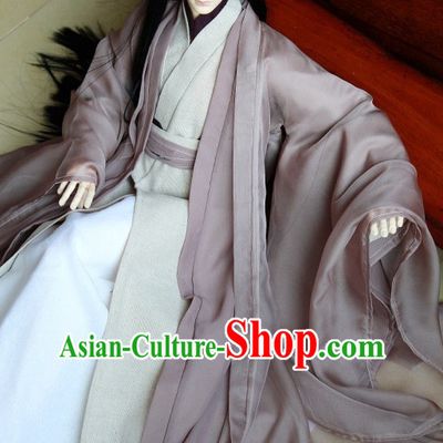 Ancient Chinese Hanfu Garment BJD Costumes for Men Boys Adults Kids