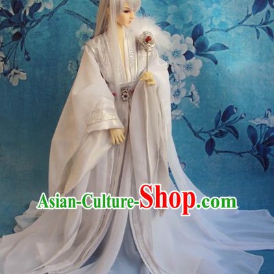 Ancient Chinese Hanfu Garment BJD Costumes for Men Boys Adults Kids