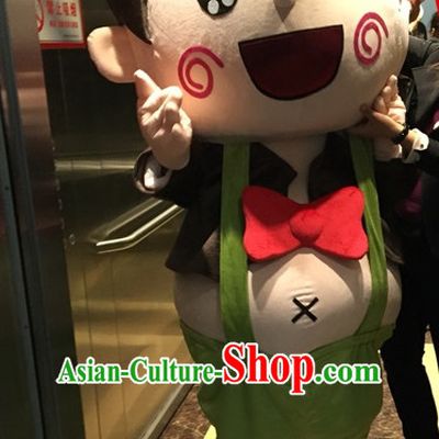 Professional Custom Made Mascot Costume Customized Mascots Costumes Happy Boy Mascot Costumes