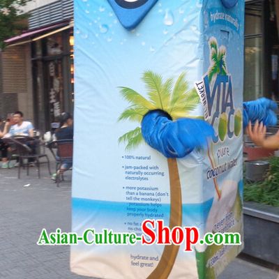 Free Design Professional Custom Made Mascot Costume Mascot Outfits Customized Soft Drinks Mascots Costumes