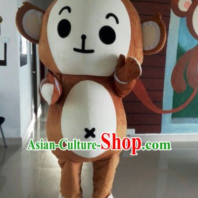Free Design Professional Custom Made Mascot Costume Mascot Outfits Customized Monkey Mascots Costumes