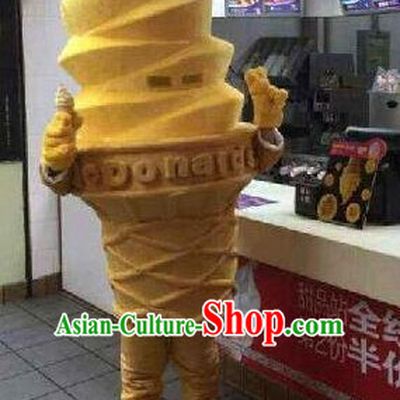 Free Design Professional Custom Mascot Uniforms Mascot Outfits Customized Cute Cartoon Character Ice Cream Mascots Costumes