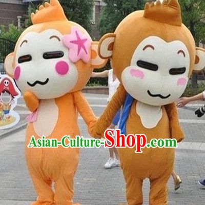 Mascot Uniforms Mascot Outfits Customized Walking Monkey Mascot Costumes