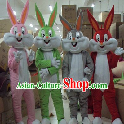 Mascot Uniforms Mascot Outfits Customized Walking Animal Mascot Costumes Rabbit Mascots Costume