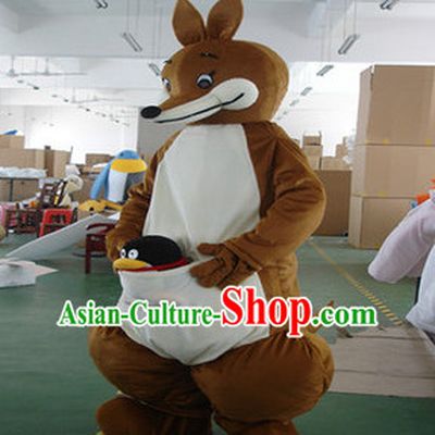 Mascot Uniforms Mascot Outfits Customized Walking Mascot Costumes Animal Kangaroo Mascots Costume