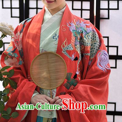 Chinese Style Dresses Kimono Dress Han Dynasty Empress Princess Queen Outfits Complete Set for Women