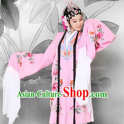 Chinese Opera Hua Dan Costumes and Headpieces Complete Set for Women