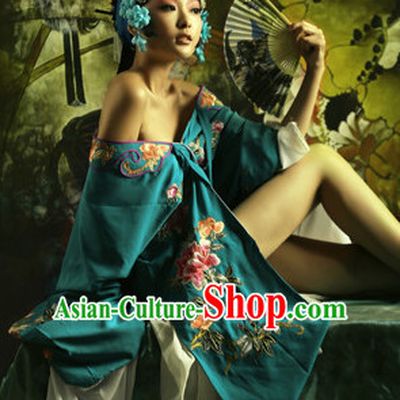 Chinese Classical Long Sleeves Water Sleeve Dance Costumes Complete Set for Women
