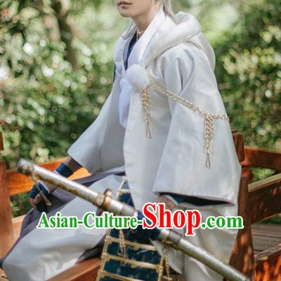 Top Japanese Ancient Swordsman Swordmen Costumes Complete Set for Men or Women