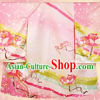 Japanese Princess Kimono Clothes Complete Set for Women