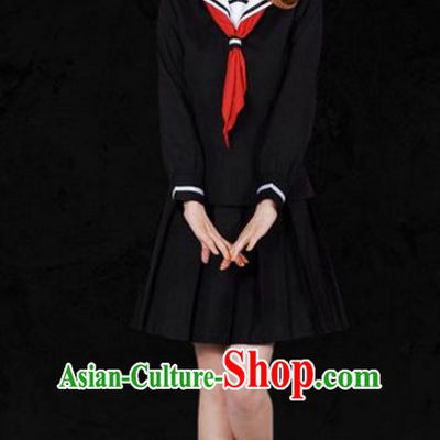 Japanese Traditional Student Outfits Complete Set for Women