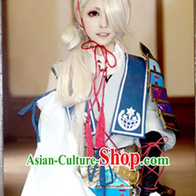 Top Japanese Ancient Swordsman Swordmen Cosplay Costumes Complete Set for Men or Women